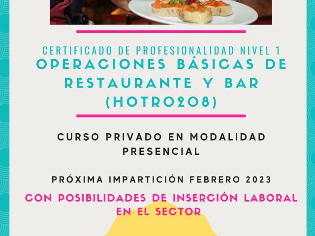 RESTAURANTE Y BAR Nivel 1